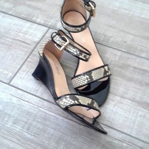 AQUATALIA..QUENBY ROCCIA..SNAKE PRINT WEDGE..7.5